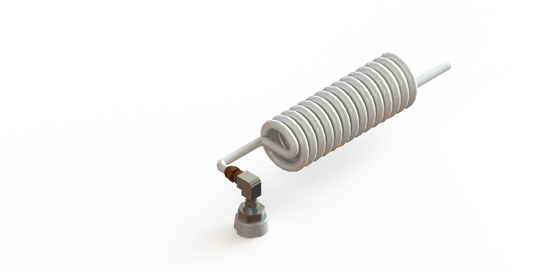 Hose, Vacuum Coiled DISS, 099-0149